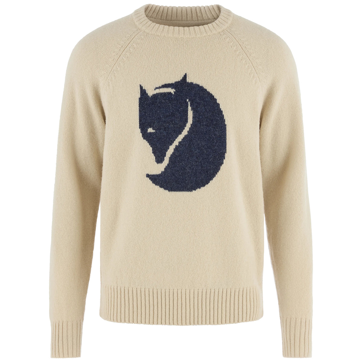 Fjällräven Logo Knit Sweater M on laadukas miesten villaneule, joka yhdistää merinovillan ja Shetlanninvillan luonnolliset ominaisuudet kestävään ja ajattomaan Fjällräven tyyliin. Keskipaksu rakenne tekee neuleesta monipuolisen välikerroksen, jota voi käyttää sellaisenaan tai ulkoilutakin alla viileämmällä säällä.