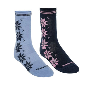 Kari Traa Vinst Wool Sock 2pk -naisten pitkät sukat - Urheilu Pajala