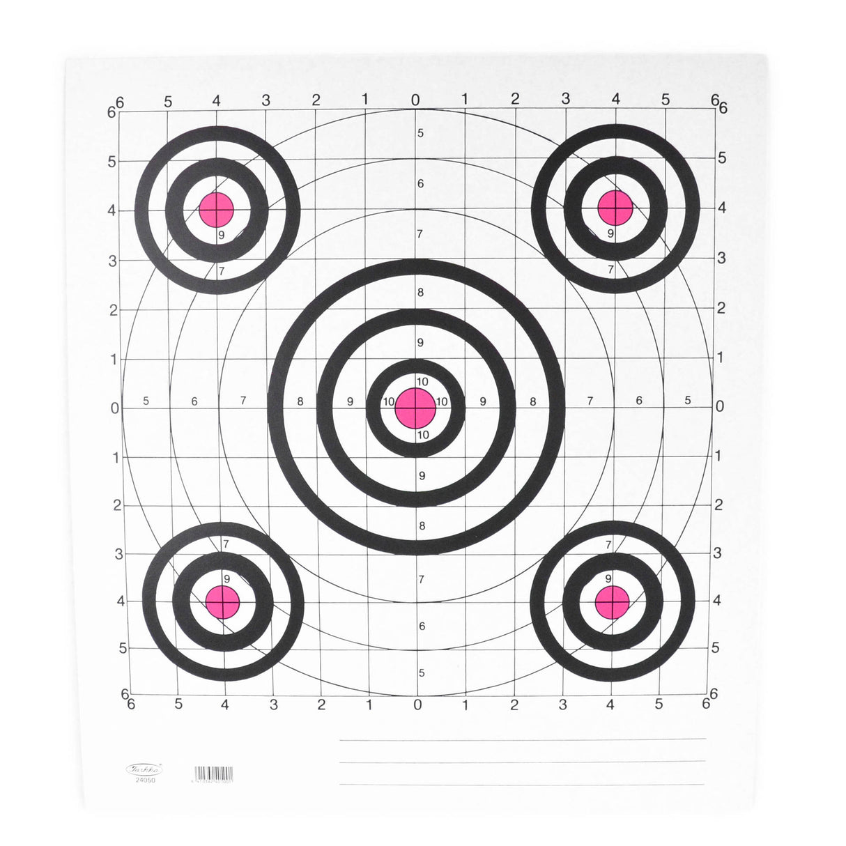 Kiväärin kohdistustaulu 30,5cm x 40 cm