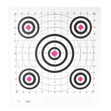 Kiväärin kohdistustaulu 30,5cm x 40 cm