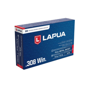Lapua 308 FMJ 8.0g patruuna - Urheilu Pajala