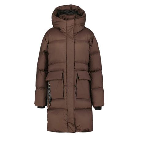 Luhta Inari - naisten keinountuvatakki, ruskea