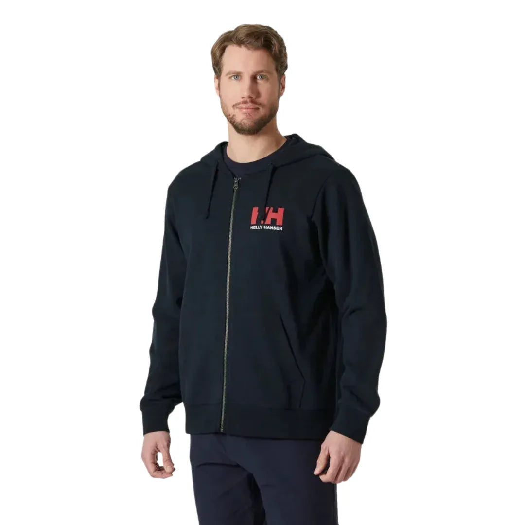 Helly Hansen miesten Logo Full Zip Hoodie 2.0 - Urheilu Pajala