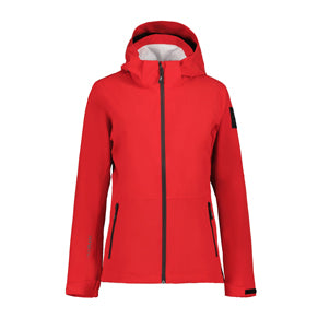 Naisten punainen ulkoilutakki