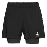 Odlo 5 Inch 2in1 Short - Miesten urheilushortsit