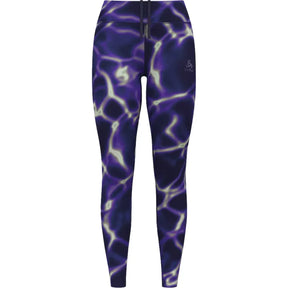 Odlo Zeroweight Print Tights - Naisten juoksutrikoot - Urheilu Pajala
