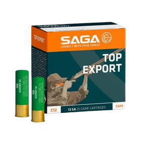 Saga Top Export 12/70 34g haulikon patruuna - Urheilu Pajala
