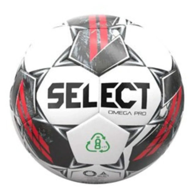 Select Omega Pro v23 jalkapallo IMS-standardin mukainen harjoitus/ottelupallo. Päällysmateriali on kestävää japanilaista PU:ta, joka yhdessä Zero Wing sisäkumin kanssa takaa hyvän pallotuntuman ja optimaalisen lentoradan - Urheilu Pajala