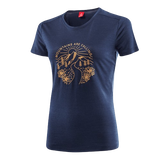 Löffler W Printshirt Mountains MERINO-TENCEL(TM) T-paita