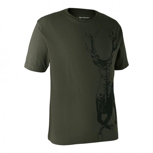 Deerhunter T-shirt with Deer