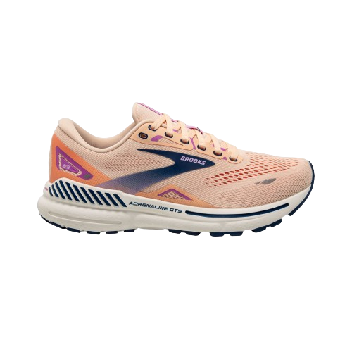 Brooks Adrenaline GTS 23 Naisten Juoksukengät 38 Apricot/Estate Blue/Orchid