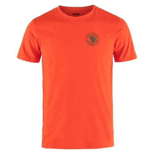 Fjällräven 1960 Logo T-shirt Miesten, S, Flame Orange