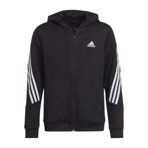 Adidas B AR 3S Hood - Lasten ja nuorten verkkatakki 116cm