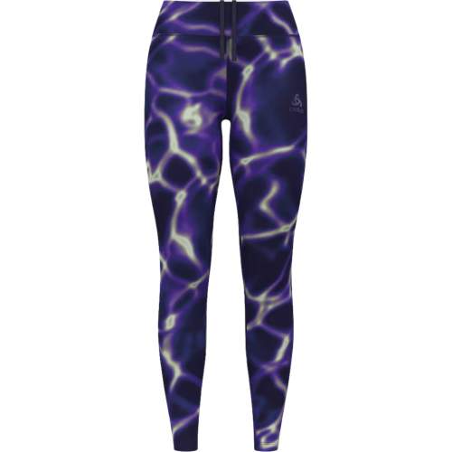 Odlo Zeroweight Print Tights - Naisten juoksutrikoot XL
