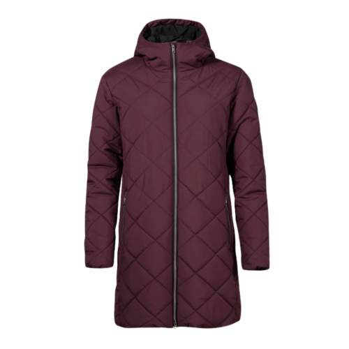 Halti Haapa Tikkitakki naisten plus fudge maroon red 38+