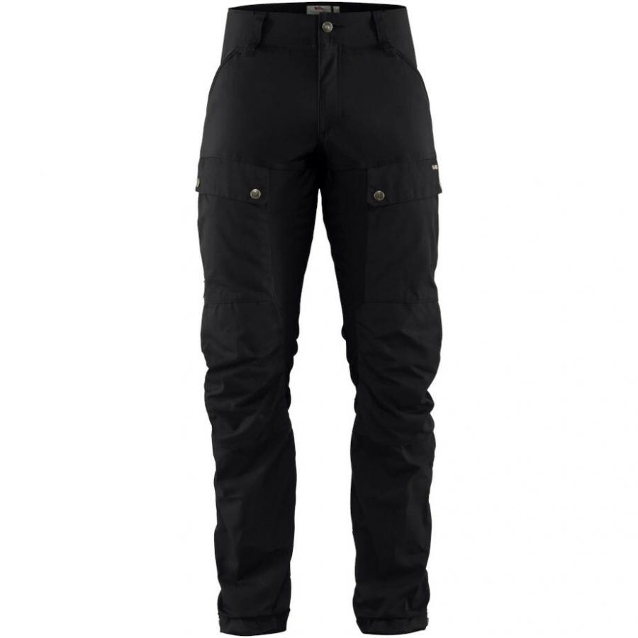 Fjällräven Keb trousers Reg Miesten housut Black