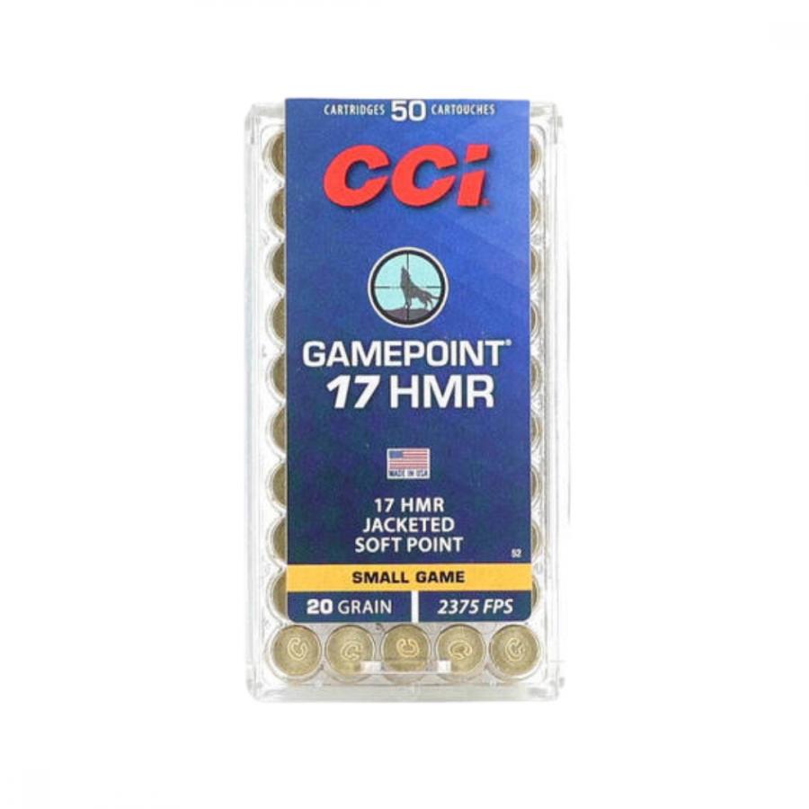 CCI GAMEPOINT JSP 17 hmr patruuna