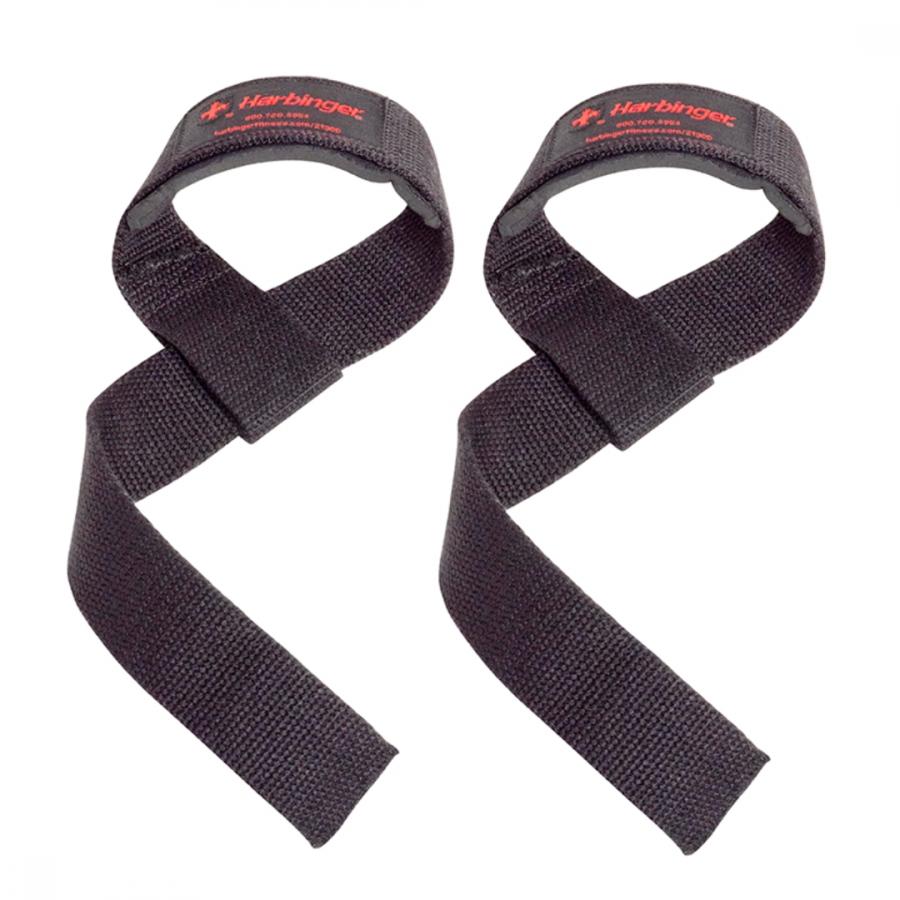 Harbinger Padded cotton lifting straps