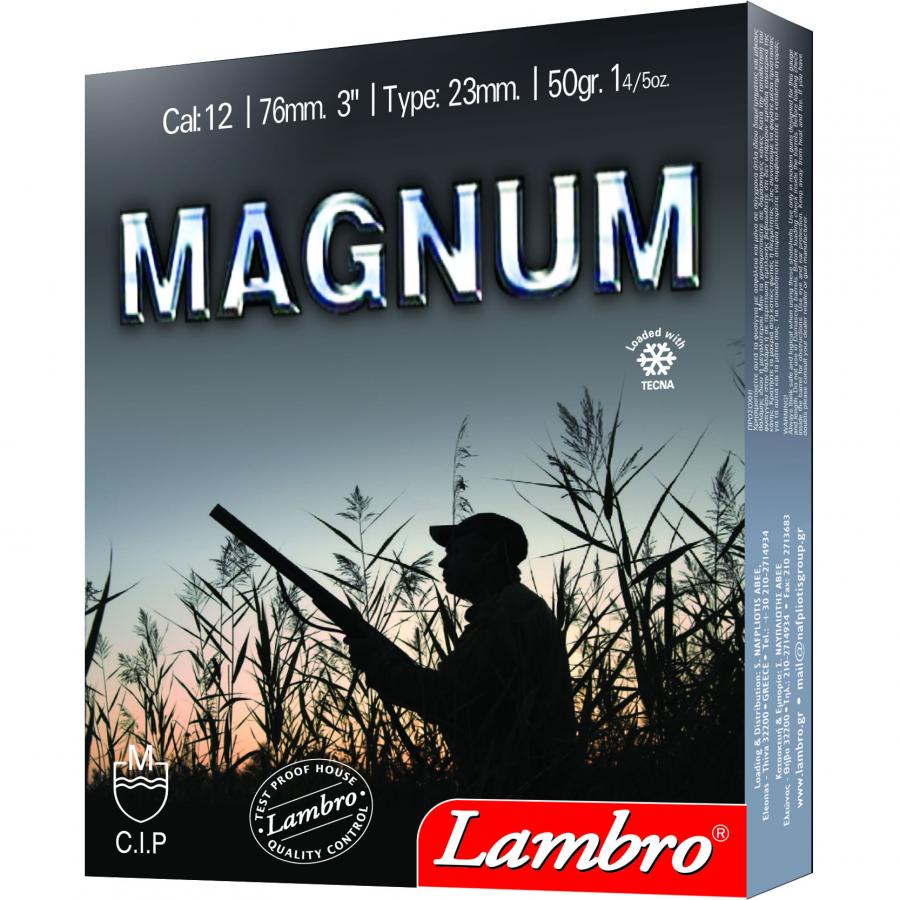 Lambro Magnum 12/76 50g haulikon patruuna