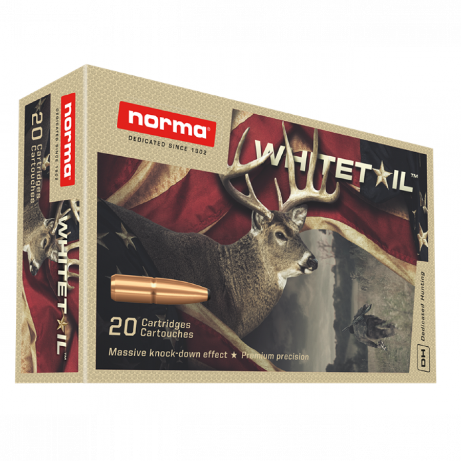 Norma Whitetail 308 9,7g kiväärin patruuna